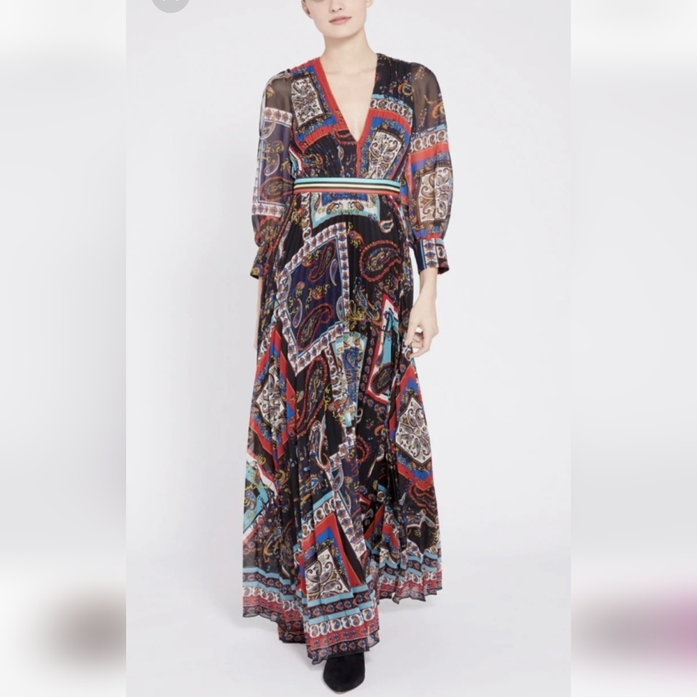 Alice and Olivia Cheney Maxi Dress - Picture 2 of 10